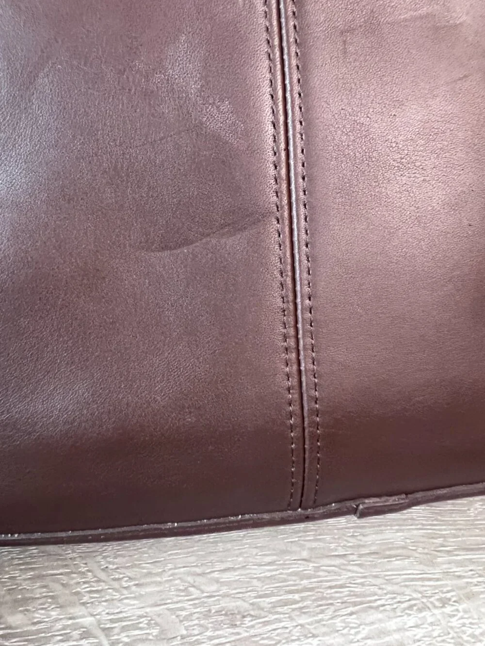 Coach 9976 Anderson Zip Top Brown Vintage Cross Body Bag